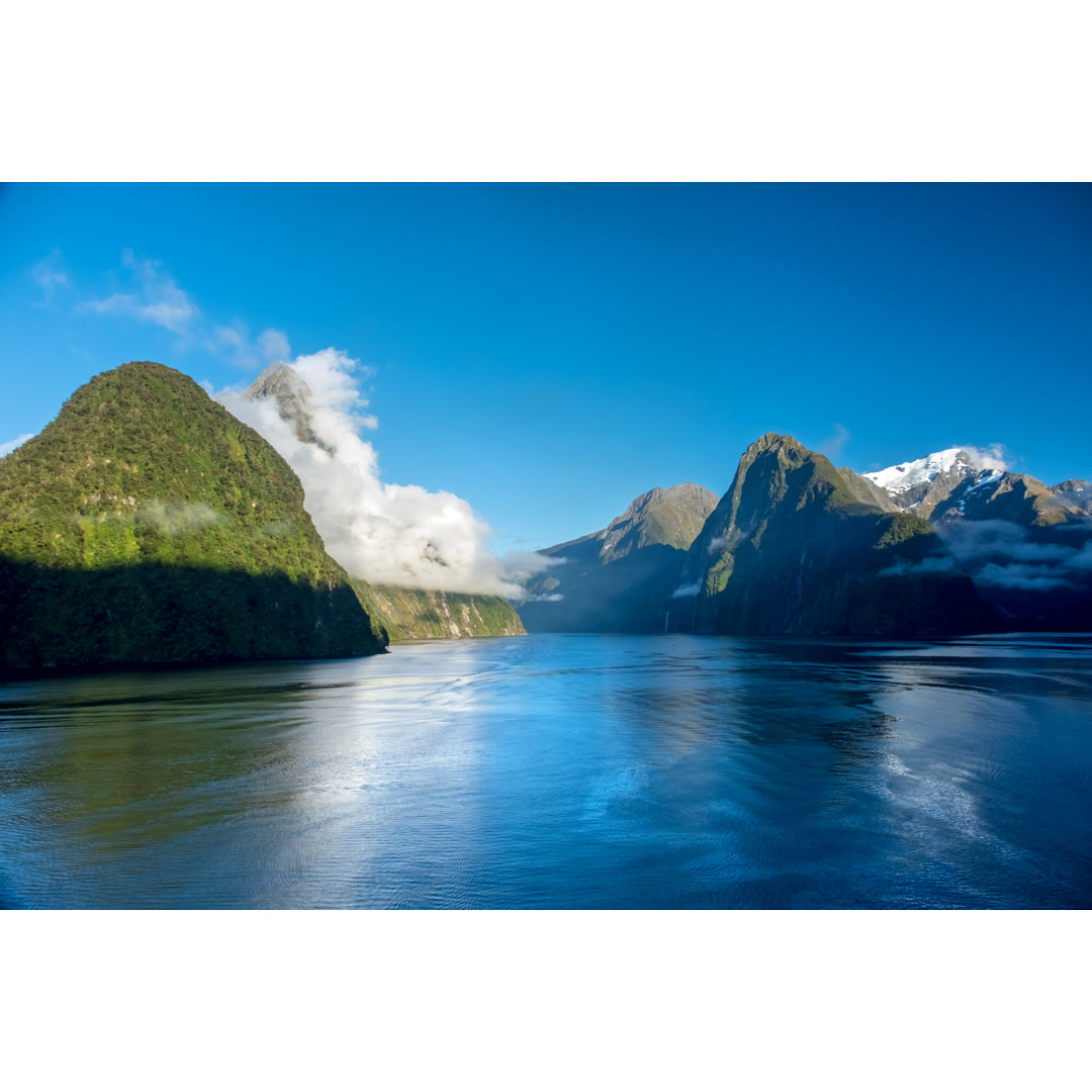 Sonnenaufgang am Milford Sound