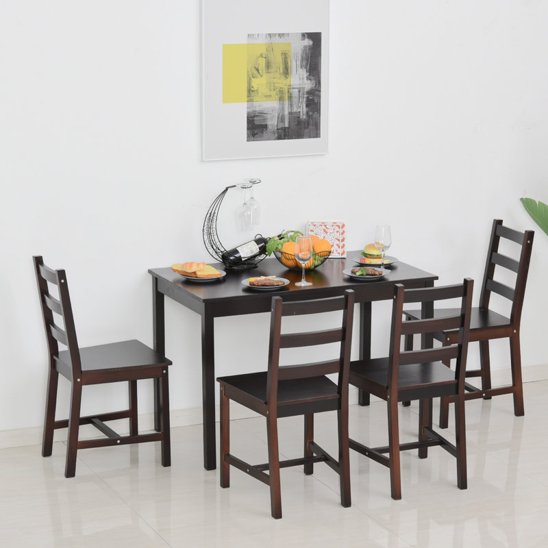 Ensemble de salle à manger rectangulaire L 25,5 po x l 42,5 po Nazworth