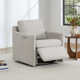 Bradner Upholstered Swivel Power Recliner