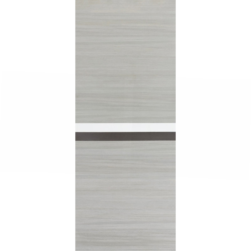 Dalle de porte intégrée en mélamine 28 po x 80 po, aucun assemblage requis, recouverte d'une couche protectrice en mélamine de 2 mm d'épaisseur, respectueuse de l'environnement, imperméable, résistante à l'humidité et aux déformations
