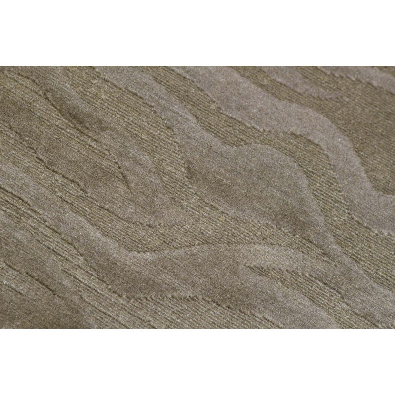 Tapis brun de haute qualité noué à la main