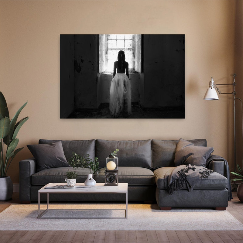 Art contemporain Portrait contemporain, H 40 po x l 60 po