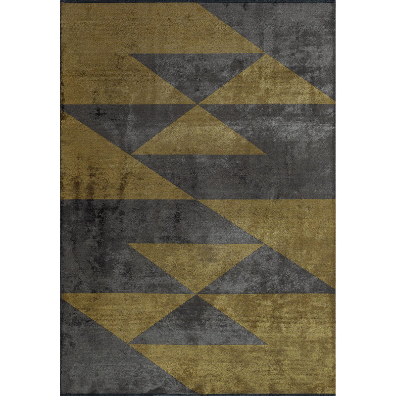 Tapis transitionnel Southwest Triangles, Rectangle 6 pi 7 po x 8 pi 3 po