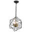 4 - Light Dimmable Geometric Chandelier
