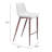 Magnus Upholstered Counter Stool with Metal Frame-1307616660-1307616662