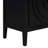 TREXM Round-Groove Sideboard - Retro Storage Cabinet for Dining & Living Room-931329154