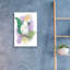 «Tropical Flair 3» par Mary Urban, art mural en verre acrylique-1414256587