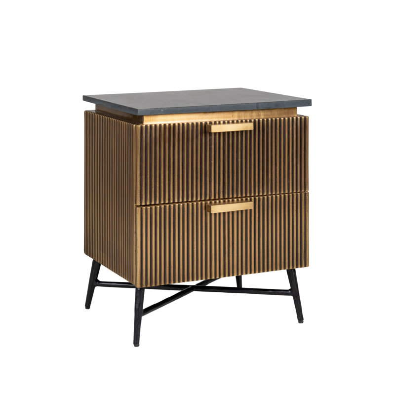 Ironville 2 - Drawer Nightstand