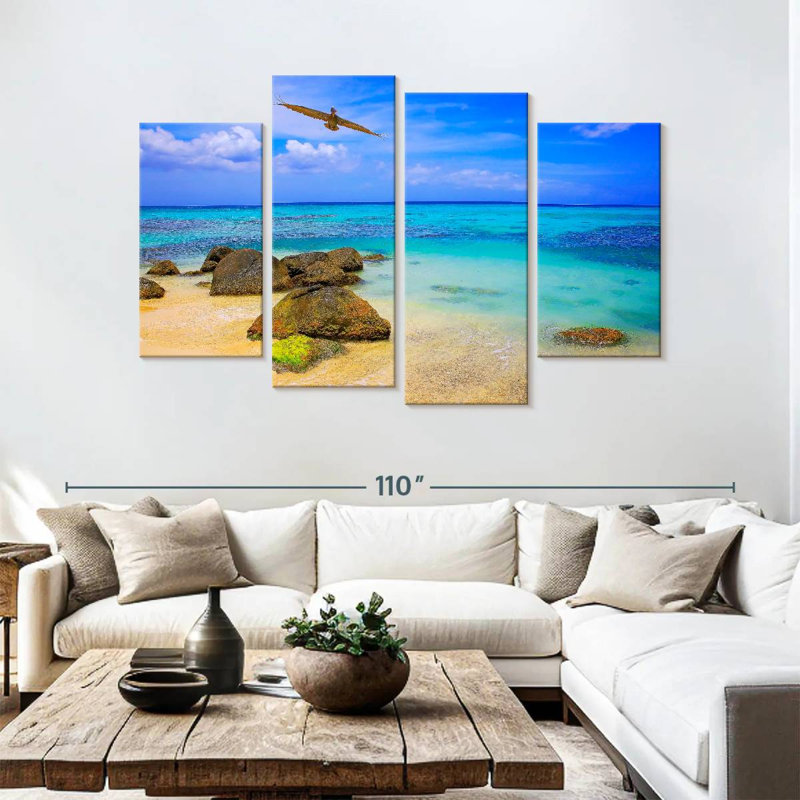 Gillard Montego Bay Pelican Flight, 54" H x 84" W