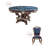 Luxury Carved Round Marble Dining Table Sets