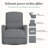 Belmont Power Recliner With Massager-110590394
