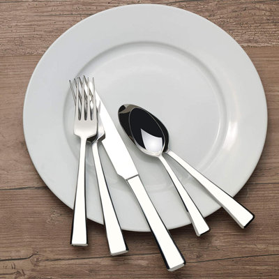 Wrought Studio™ Alzamora Stainless Steel Flatware Set - Service for 4