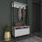 Andreous Hall Tree 37'' Wide with Shoe Storage-488904973