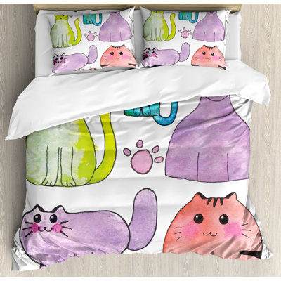 Modern & Contemporary Polyester Duvet Cover