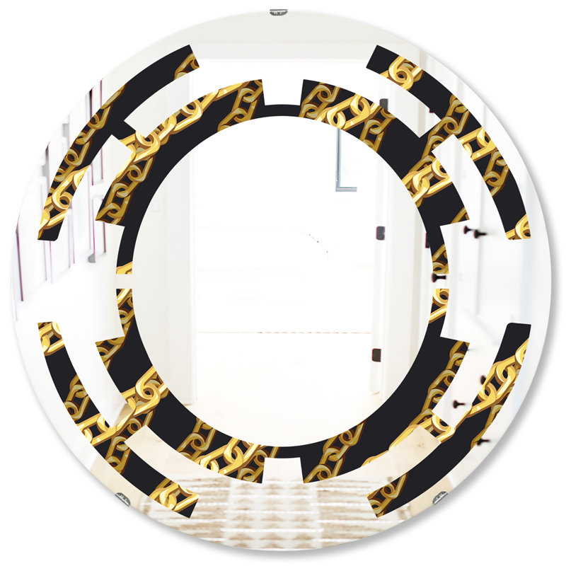 Miroir mural Space Zigzag, H 31,5 po x l po