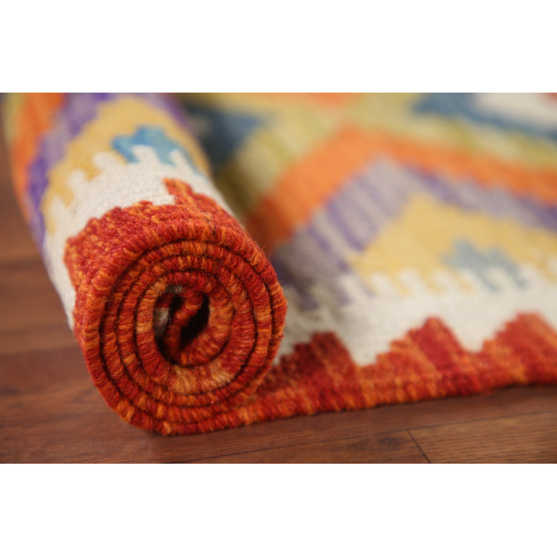 Multolor Kilim Oriental Accent Rug 3x4