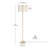 65'' Matte Brass Floor Lamp
