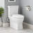 Carraway 1.28 GPF Two Piece Elongated Toilet-92931187