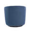 Fauteuil pivotant bleu Kendall-474079973