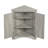 Triangle Bathroom Storage Cabinet With Adjustable Shelves, Freestanding Floor Cabinet For Home Kitchen, Maximizing Corner Space And Enhancing Elegance-94202501