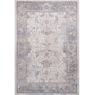 Tapis tissé et tissé 6 x 9, brun / beige, teinté qui ne perd pas ses poils, rehausse la qualité de la chambre à coucher, du salon et de la salle à manger