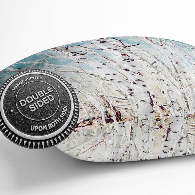 Floral Square Throw Cushion, 55 x 55 cm