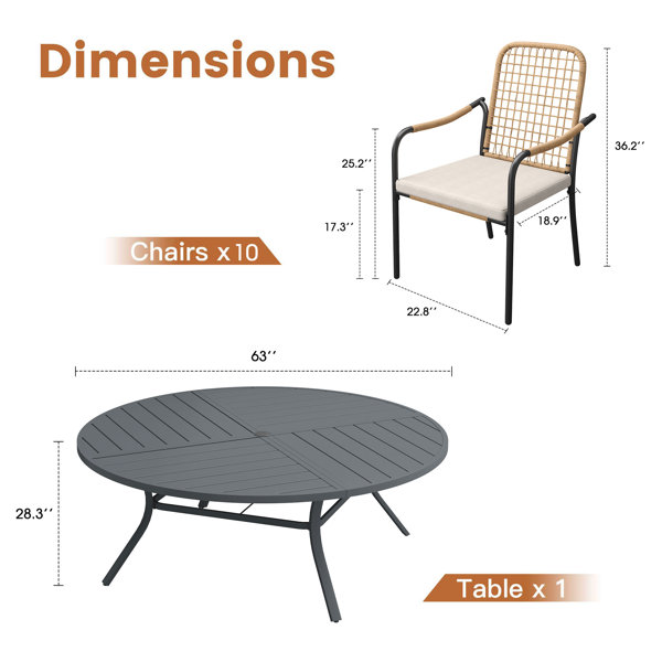 Dimensions du produit