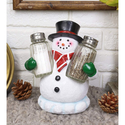 Jonesha Christmas Winter Frosty The Snowman With Black Top Hat Glass