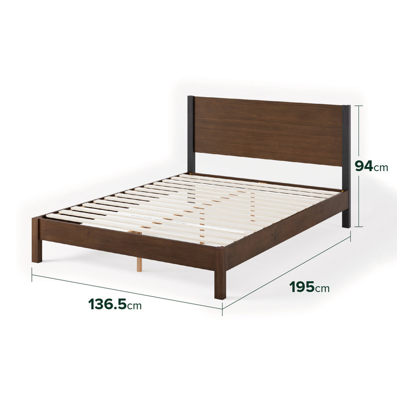 Decoste Platform Bed, Double (4'6)