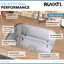 Ruvati Bar Prep Sink Undermount 16 Gauge Stainless Steel-101377954