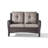 Ambarvale 53'' Wide Straight Wicker Loveseat with Cushions-276452151-276452152