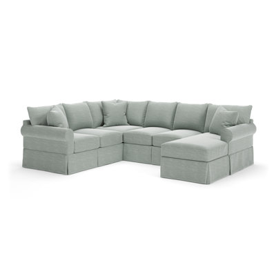 Amari Slipcovered U-Sectional