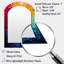 Hardedge Art contrastant Cadence I - miroir mural décoratif asymétrique Hard Edge-871011665
