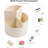 Caneshia Plastic Pen Holder-1181631208