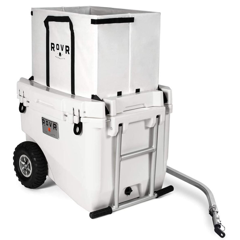 Refroidisseur amovible à l’extérieur 60 qt. rollr, Blanc