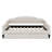 Upholstered Tufted Daybed With Two Drawers