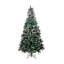 Lighted Artificial Pine Christmas Tree-2117901847