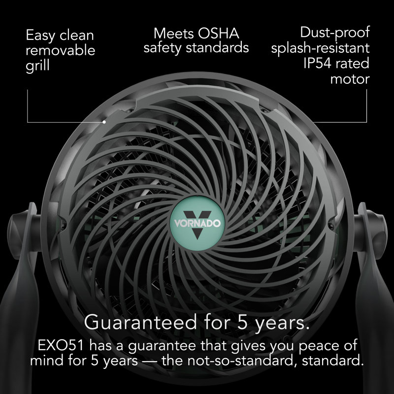 Vornado EXO51 Heavy Duty Air Circulator Shop Fan