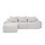 3 Seater Corduroy Sofa-1225257371