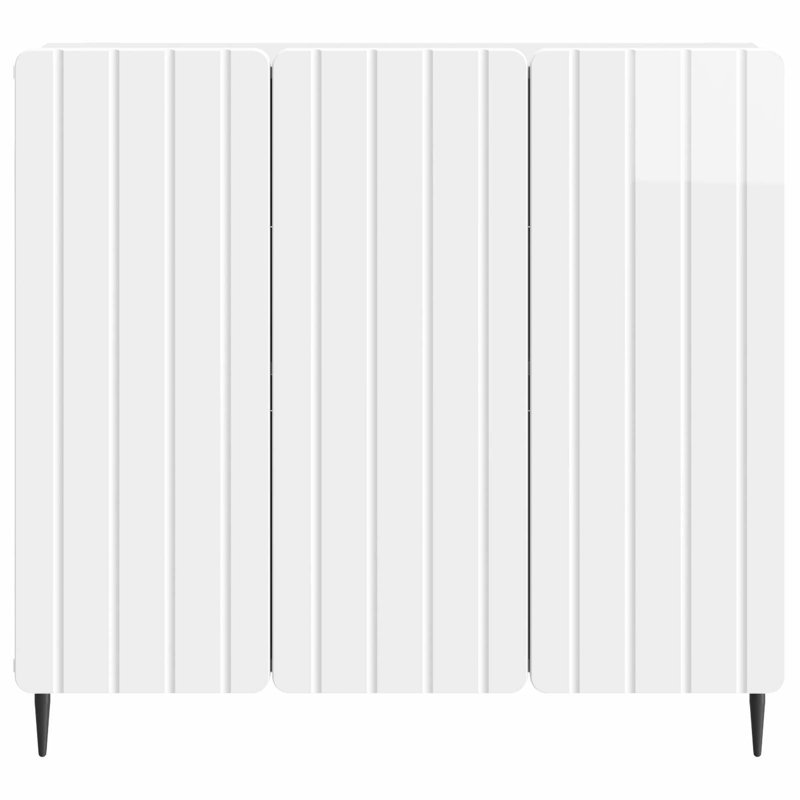 89cm Sideboard, High Gloss White