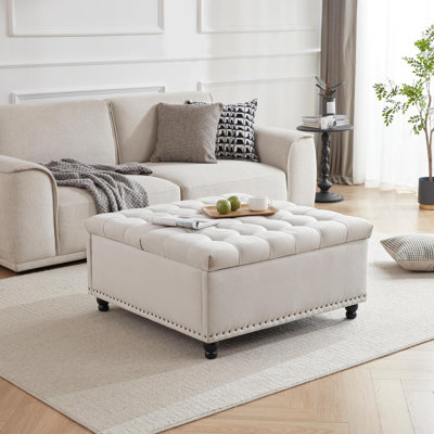 Table basse avec repose-pieds Cristba