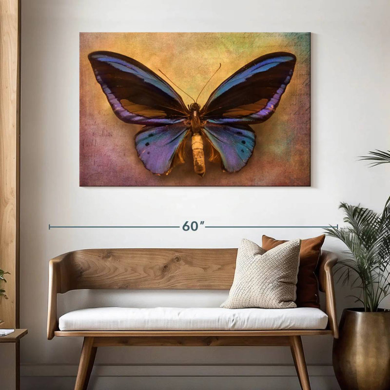 Original Butterfly, 32" H x 48" W