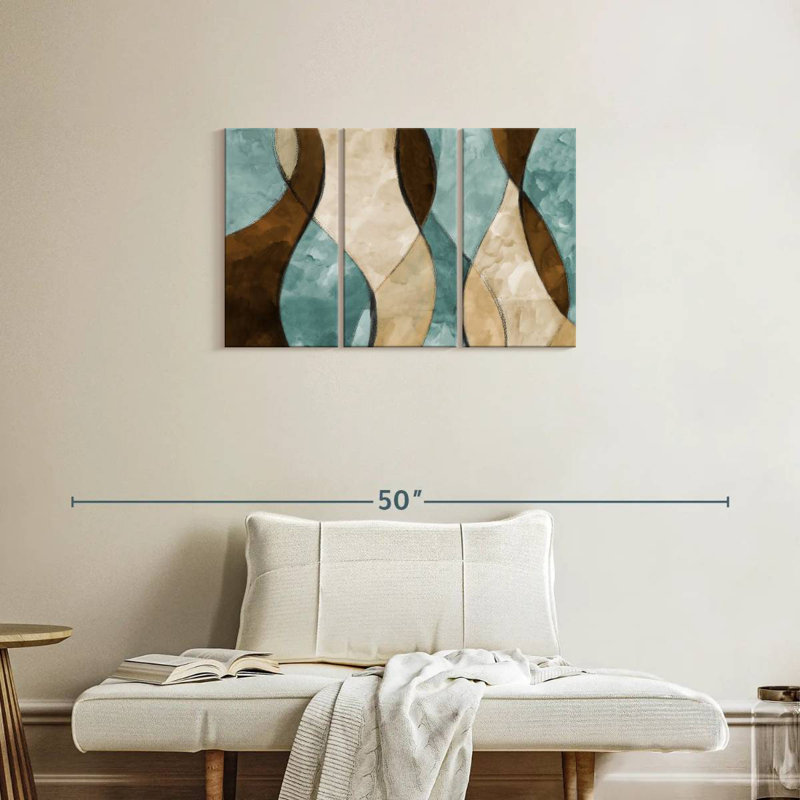 Blue Lyrical I, 20" H x 33" W