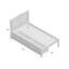 Hagen Solid Wood Platform Bed-1850770243