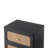 Okkra Modern Farmhouse 2-Drawer Woven Nightstand-1683503808