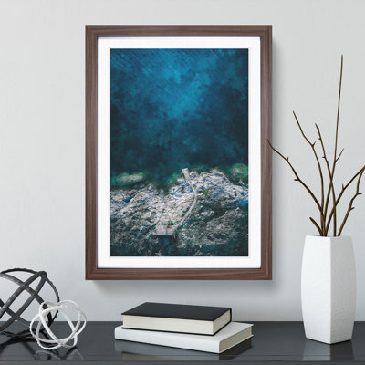 Uto Island in Sweden - Picture Frame Painting
