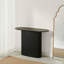 Penny Pillar Round Wood Console Table - Simple & Elegant Scandi Style-386157493