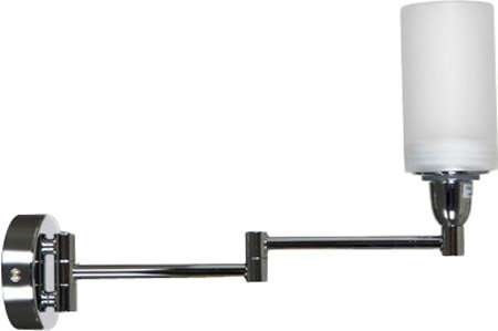 Allport Dimmable Vanity Light, Chrome