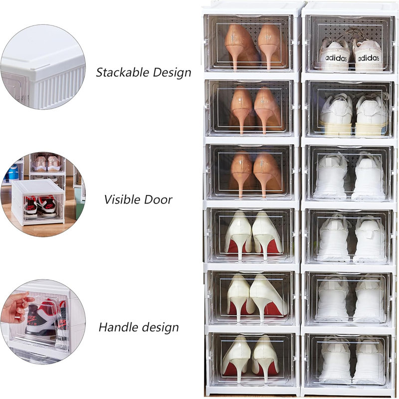 6-tier Foldable Shoe Storage Box