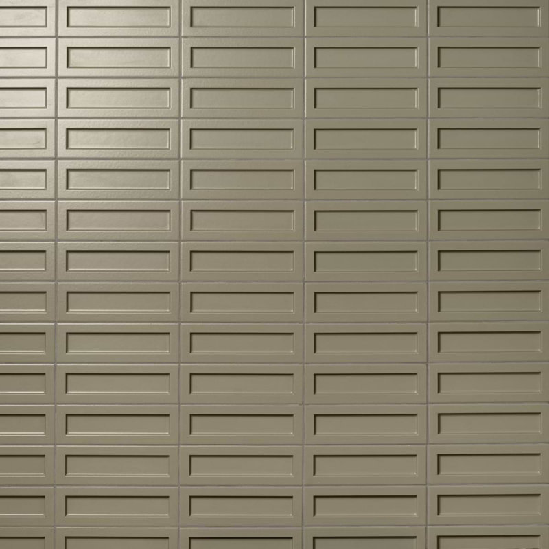 Arlo 3X11 3D Matte Ceramic Wall Tile, Green
